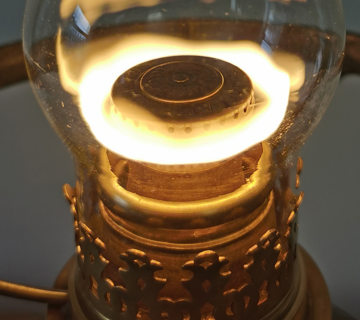 Petroleumlampe - natürliches Licht